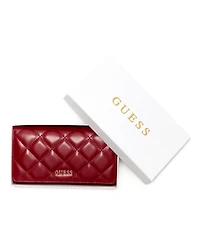 Guess Tinsley Quilted Phone Organizer Wristlet