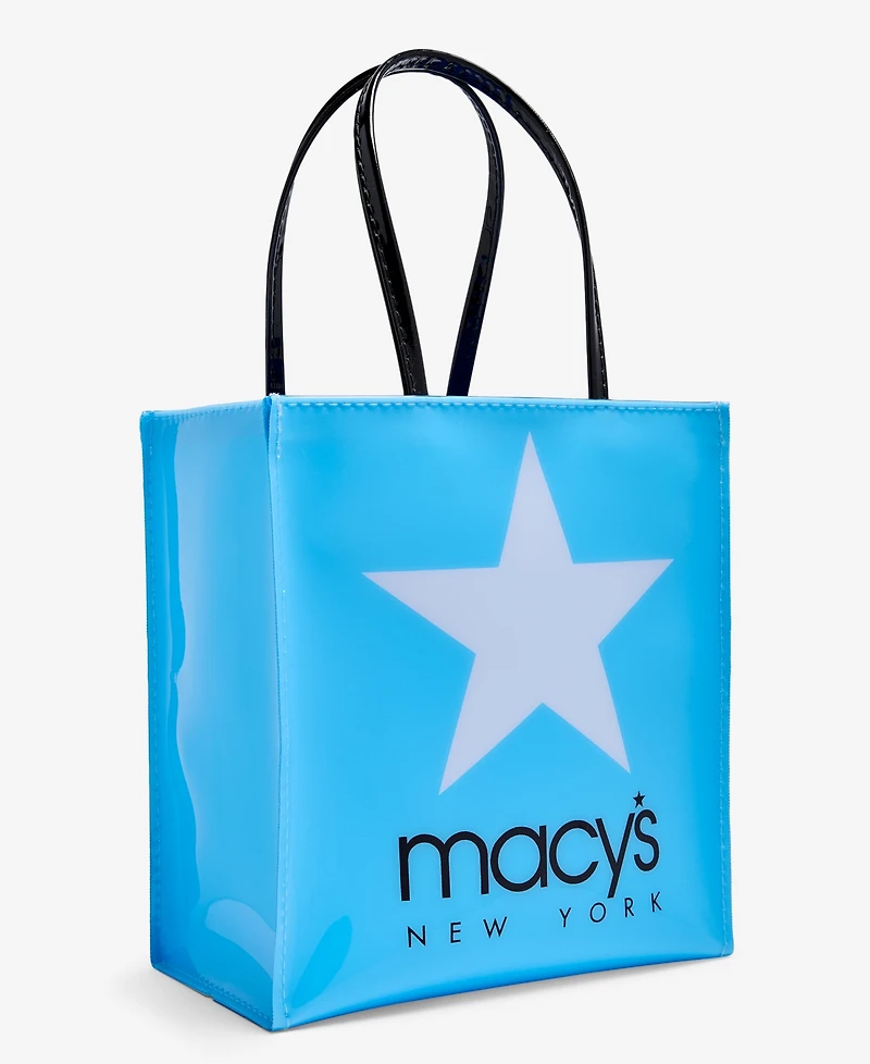 Macy's New York Blue Star Logo Lunch Tote, Macy's Exclusive