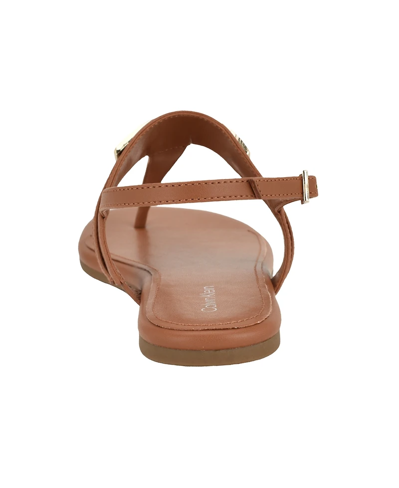 Calvin Klein Women's Bettia Flat Slingback Sandals