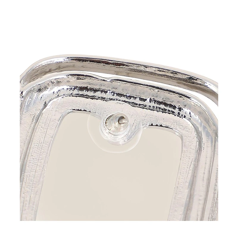 Women's The Moziac-Quad Statement Earrings - Metallic Silver