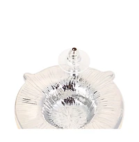 Women's The Tortoiseshell-Medallion Stud Earrings - Metallic Silver