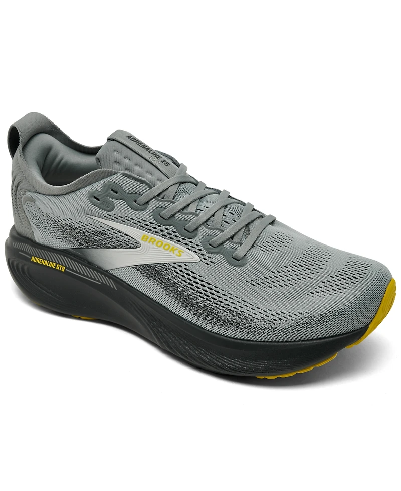 Brooks Men's Adrenaline Gts 25 Wide-Width Running Sneakers from Finish Line