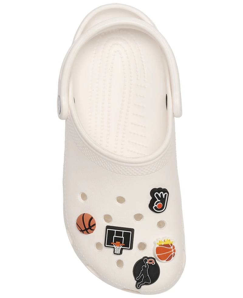 Crocs Jibbitz Basketball Team Charms (5-Pack) from Finish Line