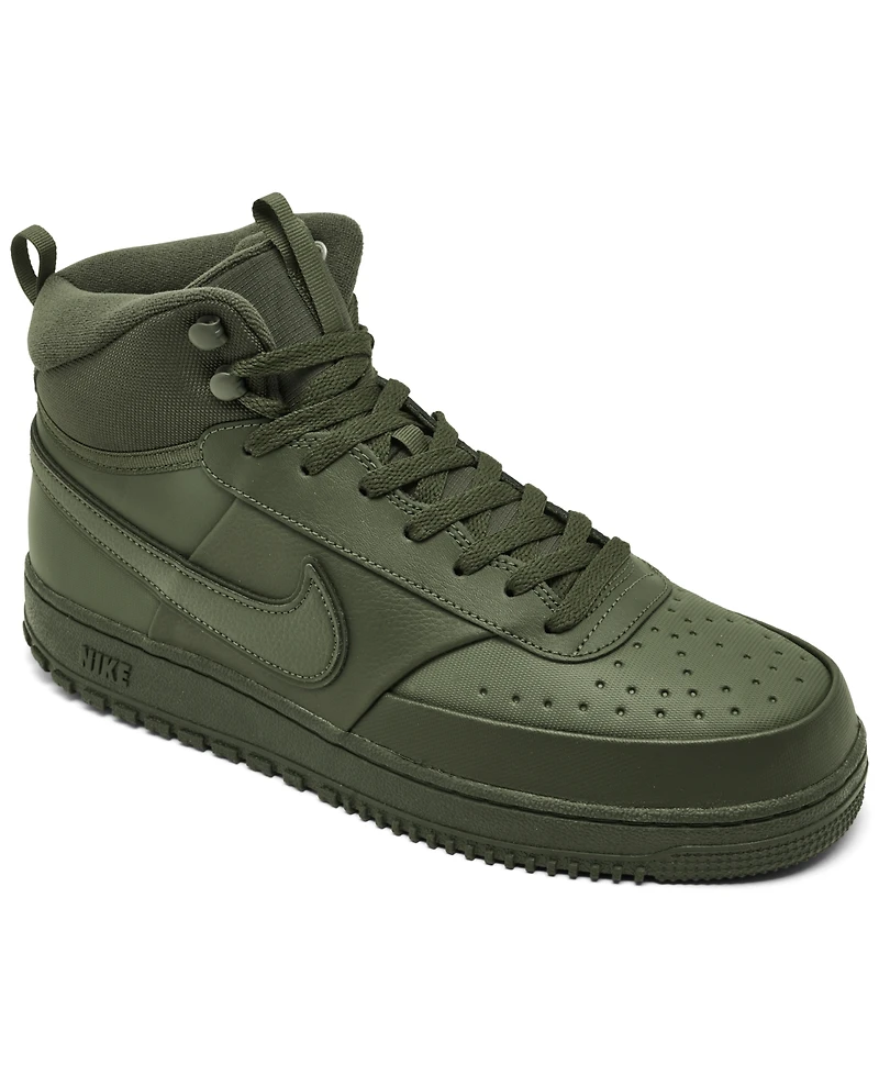 Nike Men's Court Vision Mid Winter Sneaker Boots from Finish Line