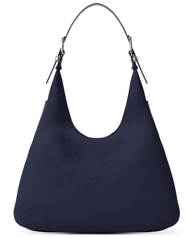 Michael Kors Women's Nolita Large Nubuck Hobo Shoulder Bag