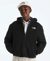 The North Face Boys 6-20 Reversible Shasta Full Zip Hooded Printed Jacket