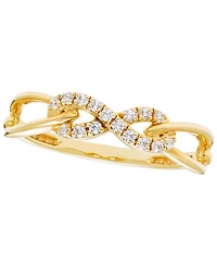 Macy's Diamond Ring (1/8 ct. t.w.) in 14k Yellow Gold