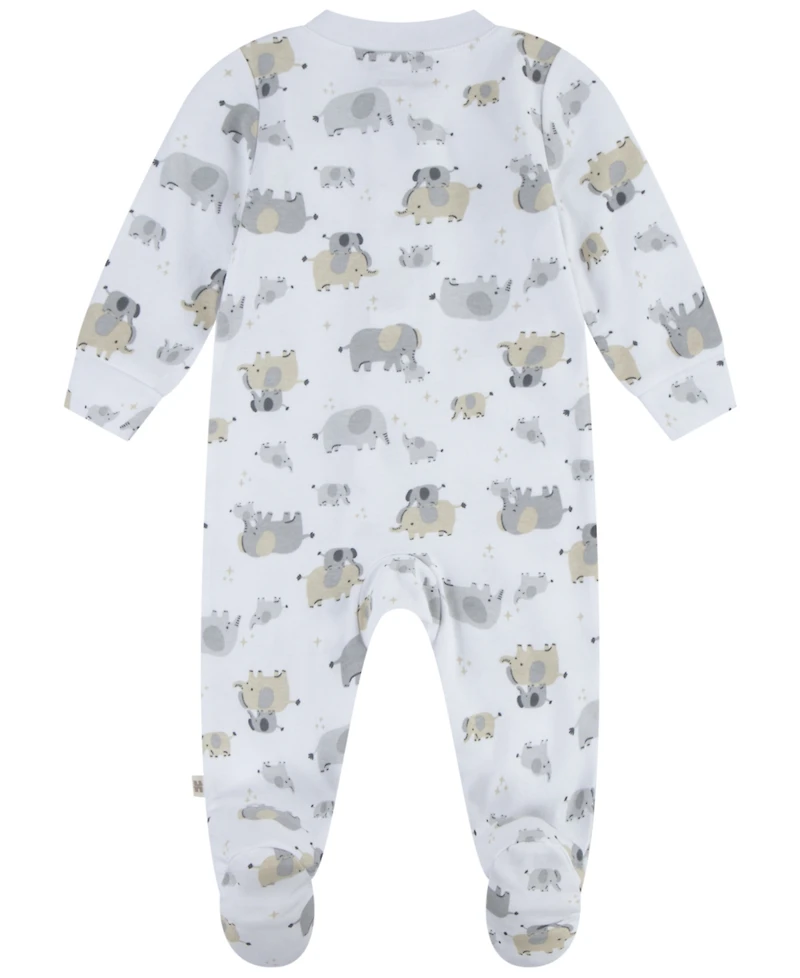Huggies Baby Boys Printed Long-Sleeve Coverall