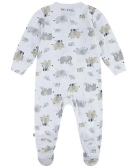 Huggies Baby Boys Printed Long-Sleeve Coverall