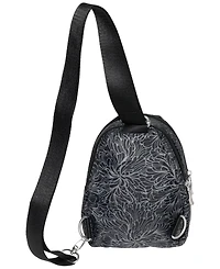 Baggallini Mini Double Zip Sling Bag