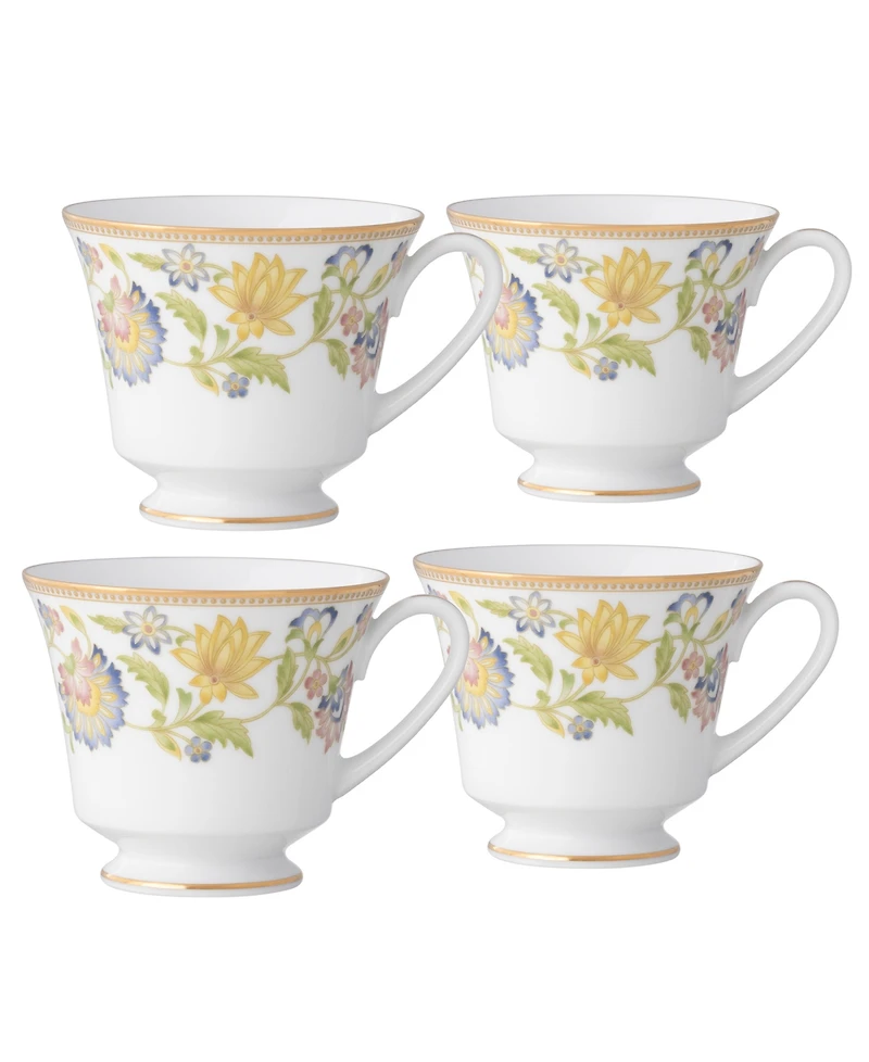 Noritake Tusker Garden Cups, Set of 4