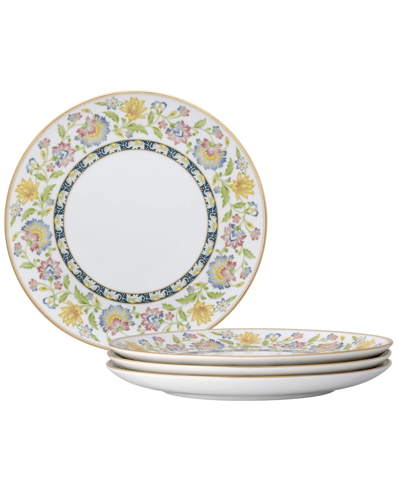 Noritake Tusker Garden Dinner Plates, Set of 4