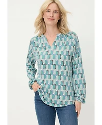 Olsen Women's Tops & Tees Geo Tunic T-Shirt