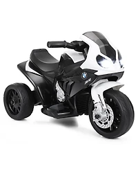 Sugift 6V Kids 3 Wheels Riding Bmw Licensed Electric Motorcycle