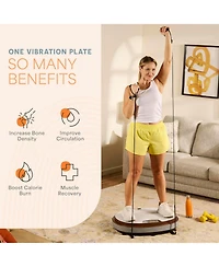 Lifepro 4D Vibration Plate Machine – Full Body Workout, Recovery & Lymphatic Drainage with Triple Motor & Silent Operation