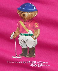 Polo Ralph Lauren Baby Girls Bear Top and Leggings, 2-Piece Set