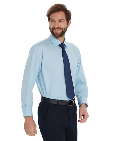 Alfani Men's Solid Regular-Fit Dress Shirt, Macy's Exclusive