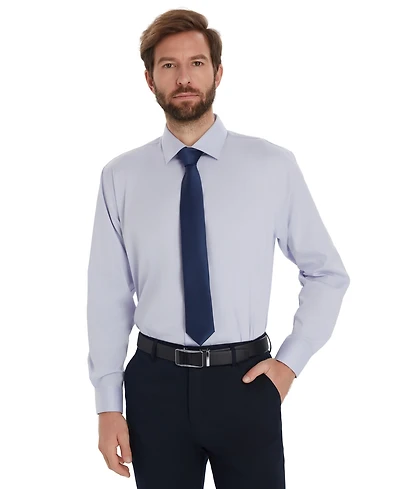 Alfani Men's Solid Regular-Fit Dress Shirt, Macy's Exclusive