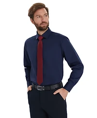 Alfani Men's Solid Regular-Fit Dress Shirt, Macy's Exclusive