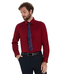 Bar Iii Men's Sateen Solid Dress Shirt, Macy's Exclusive