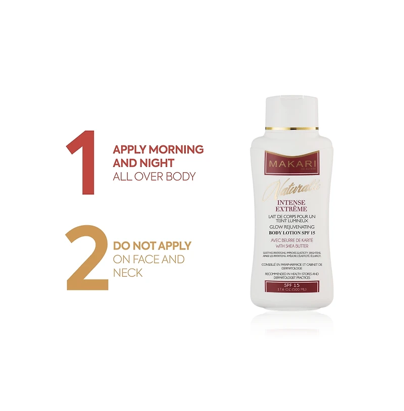 Naturalle Intense Extreme Glow Rejuvenating Body Lotion - 17.6oz