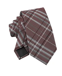 Calvin Klein Men's Theodore Plaid Pattern Tie