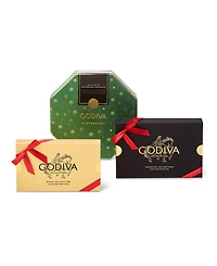 Godiva Assorted Chocolate Seasons Greetings Tower, 80-Pc.