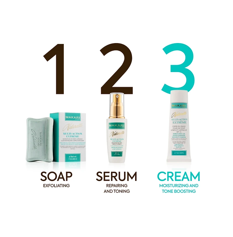 Naturalle Multi-Action Extreme Glow Revitalizing Face Cream Spf 15 - 1.7oz