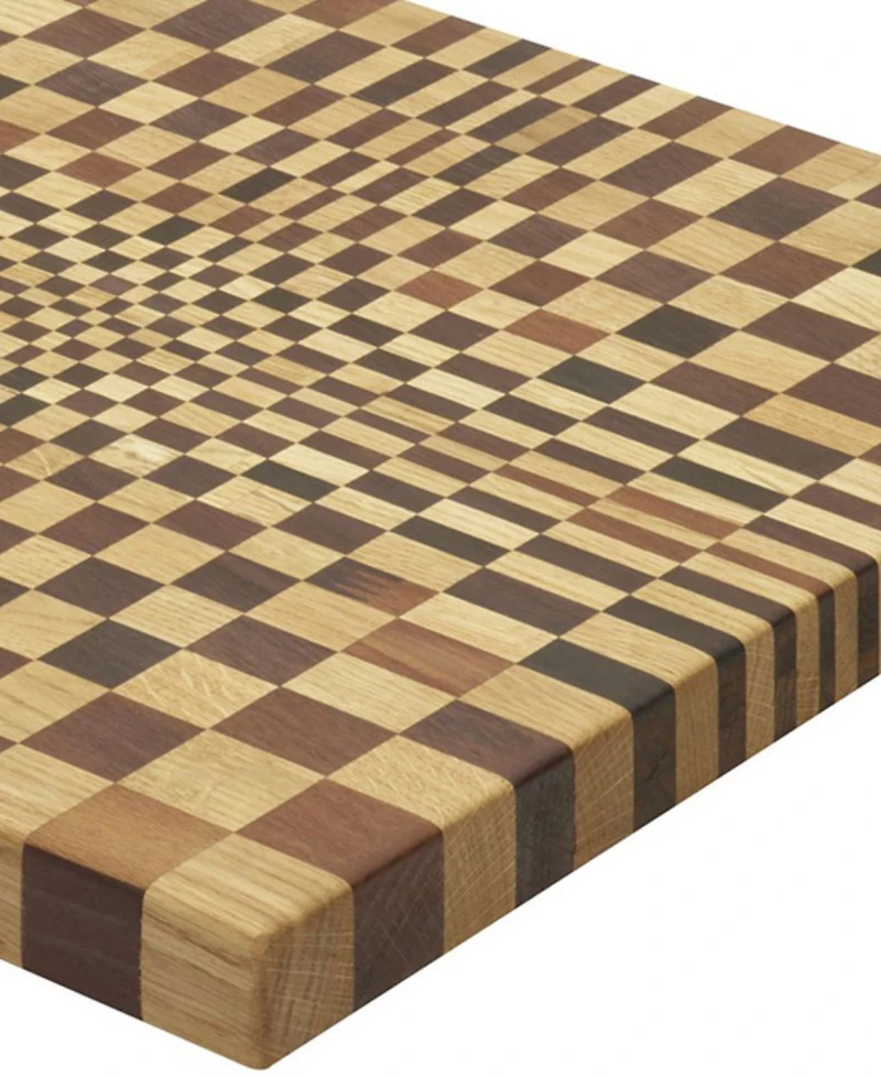 Legnoart Chopping Oak and Thermo Wood Board, 20" x 1.25"