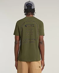 G-Star Raw Men's Back Graphic Arch Regular-Fit T-Shirt