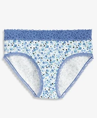 State of Day Women's Cotton Blend Lace-Trim Hipster Underwear, Created for Macy's