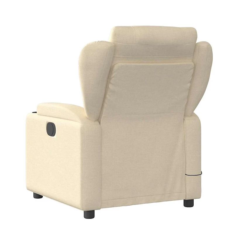 vidaXL Massage Recliner Chair Fabric