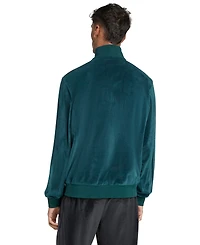 adidas Men's House of Tiro Velour Long-Sleeve Track Jacket