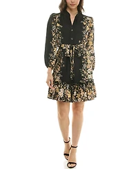 Taylor Women's Floral Shirt Dress