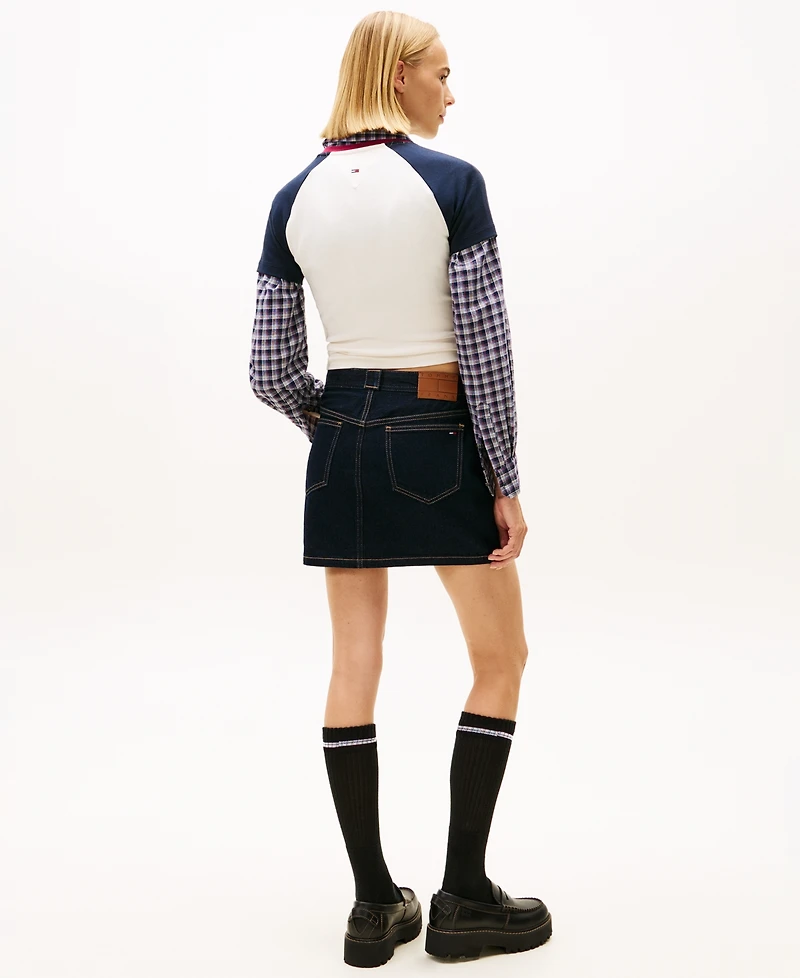Tommy Jeans Women's Denim Mini Skirt