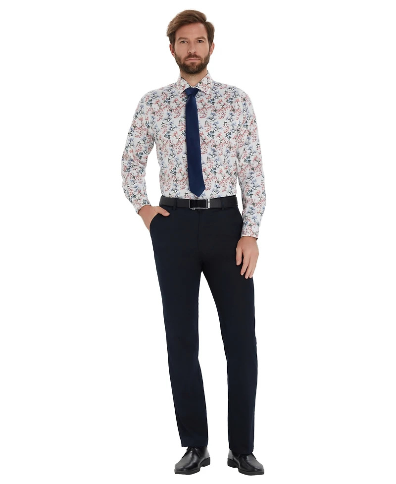 Bar Iii Men's Garden Floral Printed Dress Shirt, Macy's Exclusive