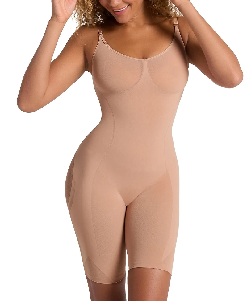 Leonisa Women's Full Coverage Seamless Shaping Bodysuit