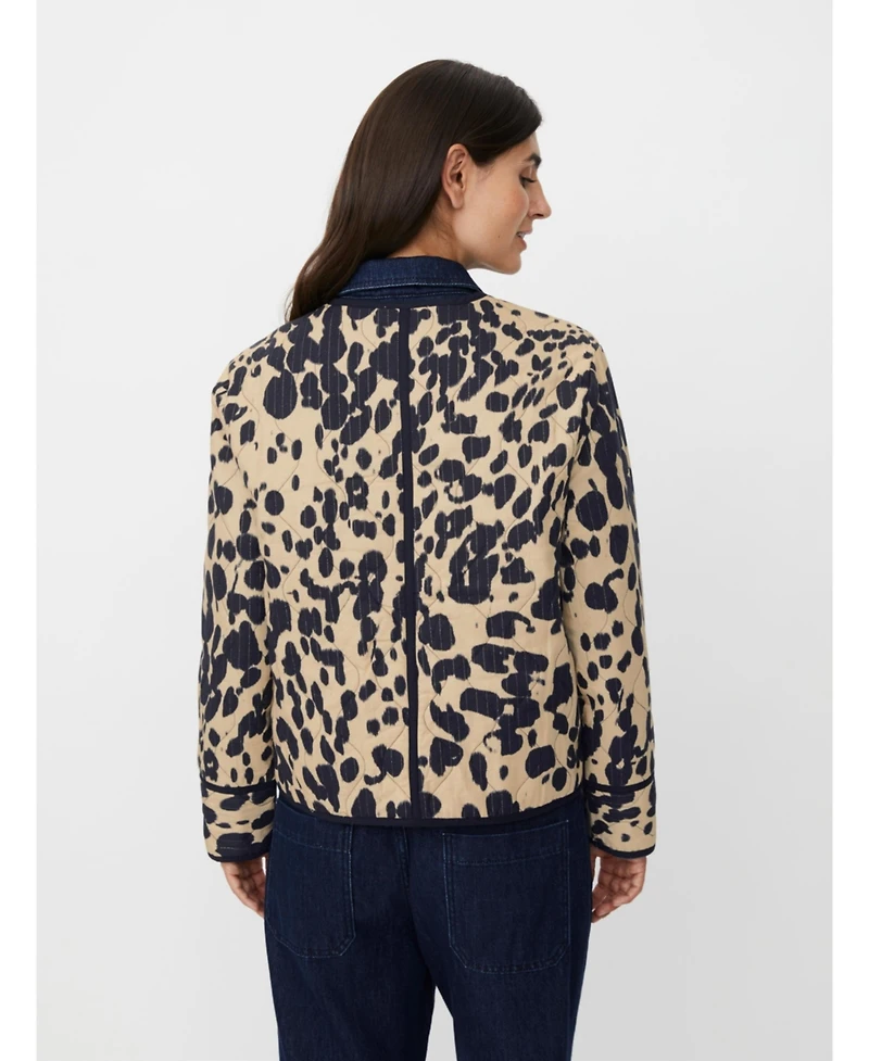 Masai Copenhagen Women's Javira Long Sleeve Animal Print Jacket