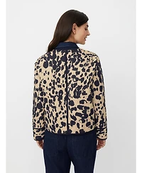 Masai Copenhagen Women's Javira Long Sleeve Animal Print Jacket