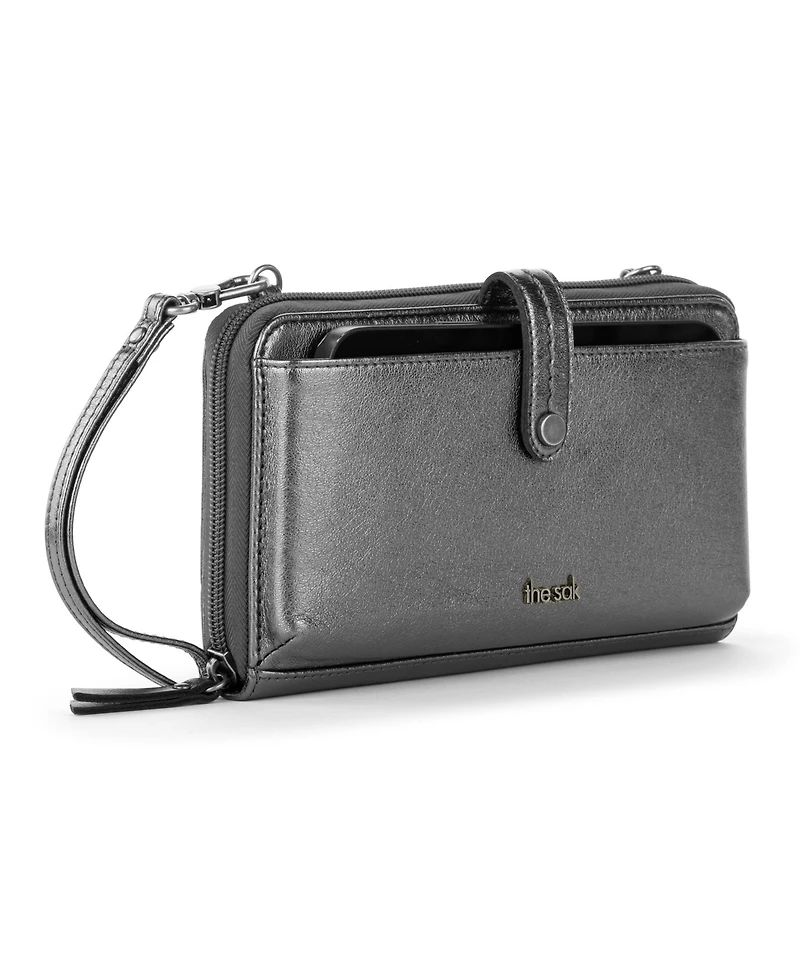 The Sak Iris Leather Smartphone Convertible Crossbody Wristlet