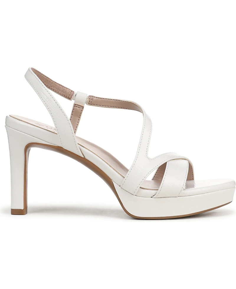 Naturalizer Women's Abby Open Square Toe Platform Dress Sandals