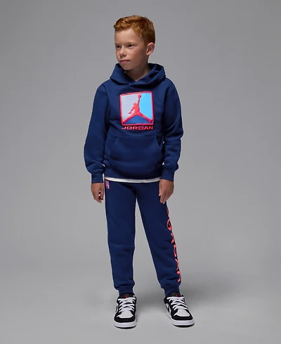 Jordan Little Boys 2-Piece Essentials Fleece Baseline Hoodie and Pants Set