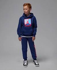 Jordan Little Boys 2-Piece Essentials Fleece Baseline Hoodie and Pants Set