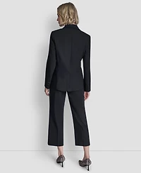 Dkny Women's One-Button Notch Collar Jacket
