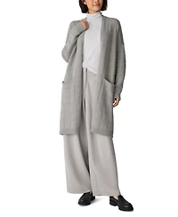 Eileen Fisher Women's Knee Boxy Long-Sleeve Cardigan Sweater