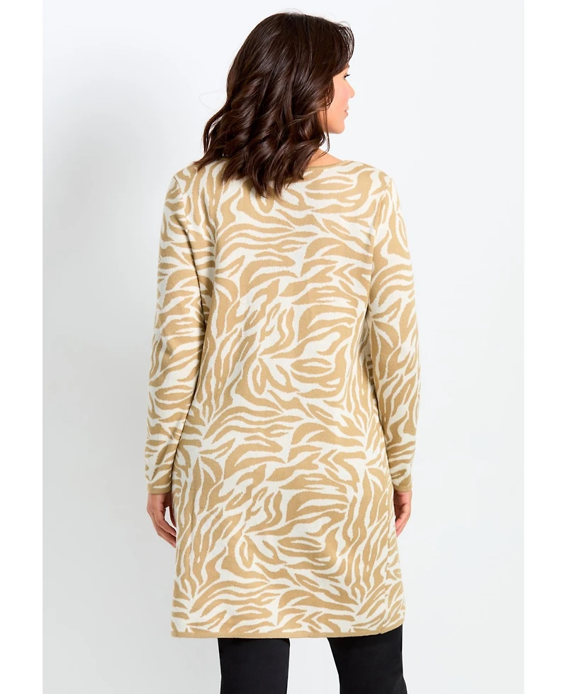 Avenue Women's Open Front Sweater Cardigan