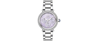 Invicta Women's 49814 Bolt Quartz VH63 Light Purple Dial Watch