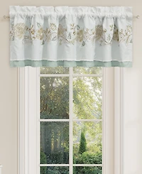Royal Court Spring Social Window Straight Valance, 18" x 72"