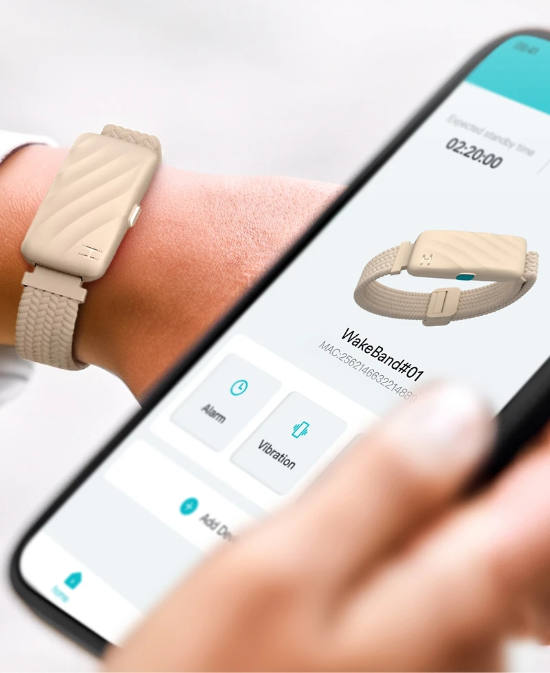 Homedics WakeBand Wrist Alram