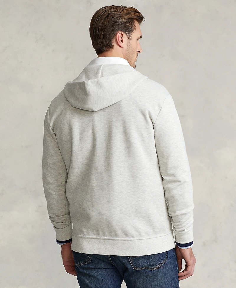 Polo Ralph Lauren Men's Big & Tall Double-Knit Full-Zip Hoodie